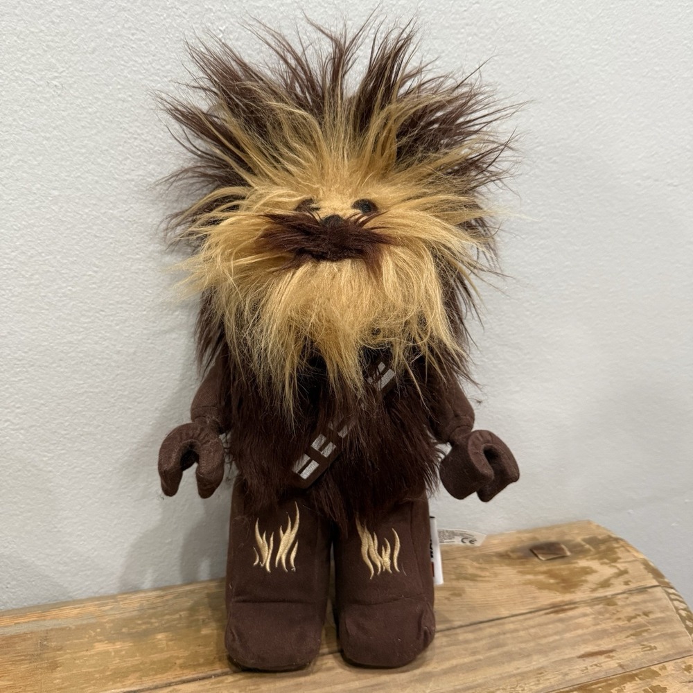 LEGO Star Wars Chewbacca Minifigure Plush 13" Manhattan Toy Stuffed Animal 2019